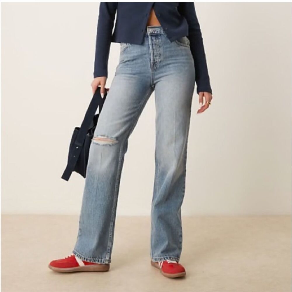 NWOT FREE PEOPLE We The Free Holly Bootcut Jeans / Cambridge